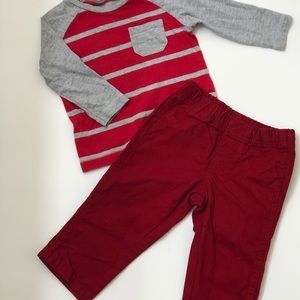 Baby boy Long t-shirt & pants